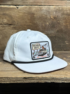 Cowboy Cool Rope Hat White